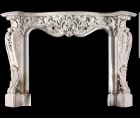 Барокови камини от естествен мрамор